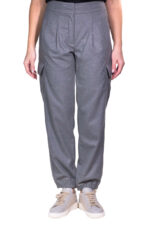 Жіночі зимові штани Betty Barclay сірого кольору, поліестер, віскоза, еластан