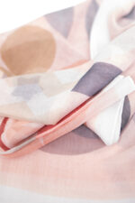 Літній жіночий бежевий шалик Fraas з 100% поліестеру, легкий та стильний